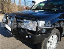 HD-Windenstoßstange für Toyota LC 100 mit Rammschutz